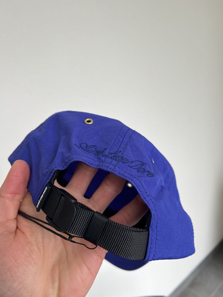 Aime Leon Dore script nylon hat violet blue cap czapka z daszkiem