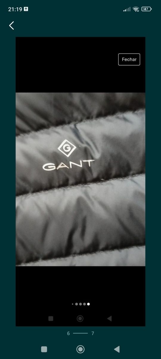 Casaco acolchoado Gant XS