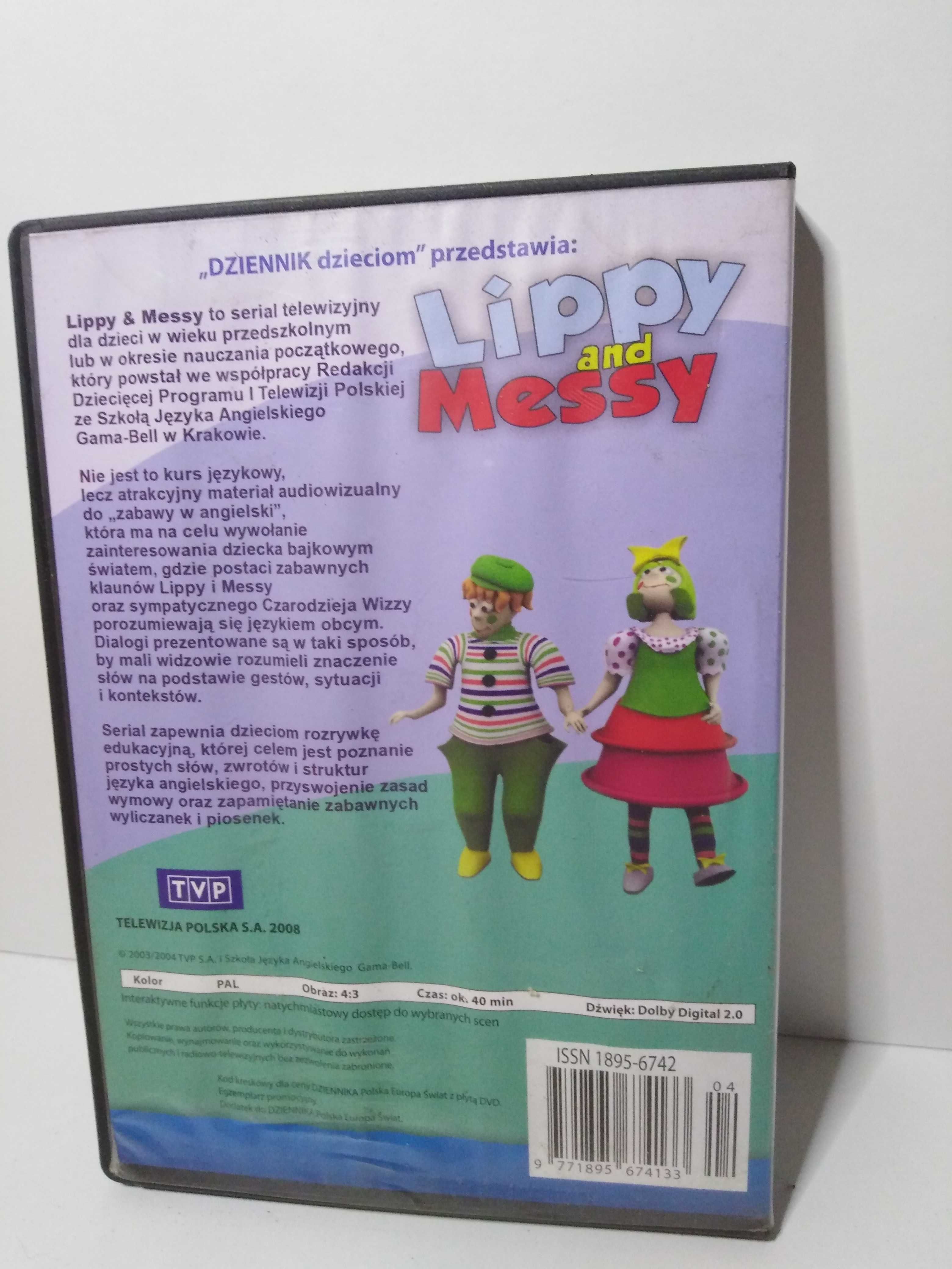 Film Lippy and Messy płyta DVD
