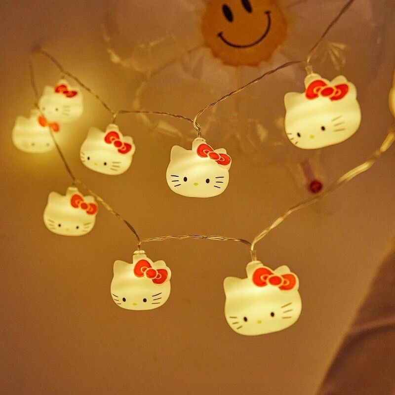 Led/лед гірлянда Hello Kitty декоративна/діодна USB 2 м
