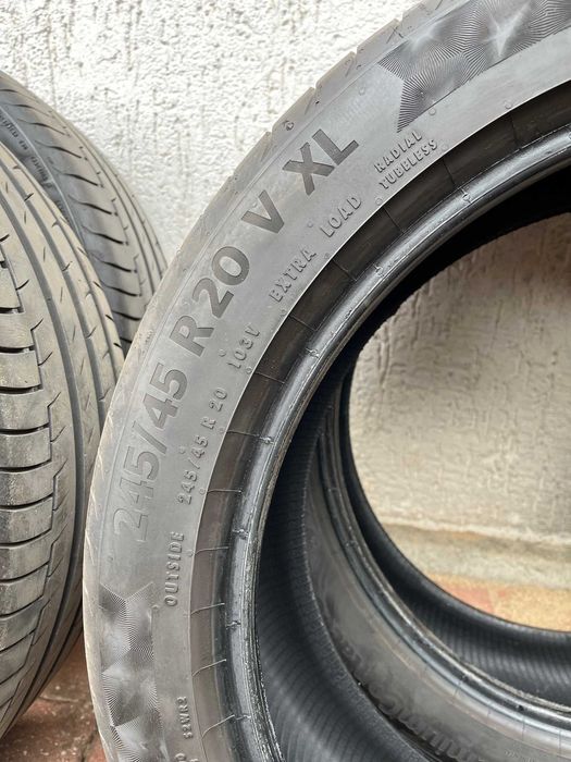 Continental PremiumContact 6,  245/45 R20 V XL. Rok 0723. Polecam !!!