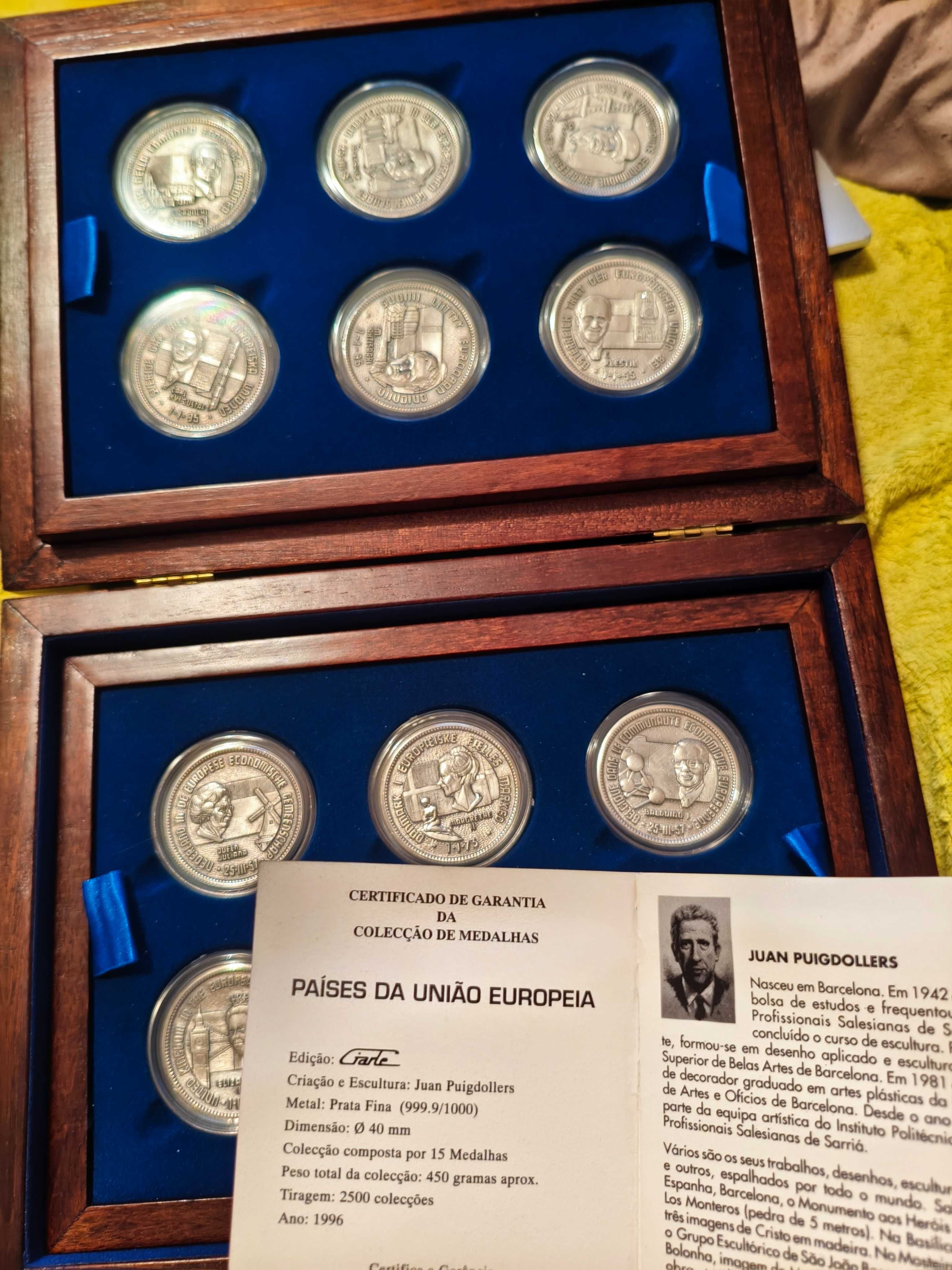 Medalhas comemorativas da união europeia
