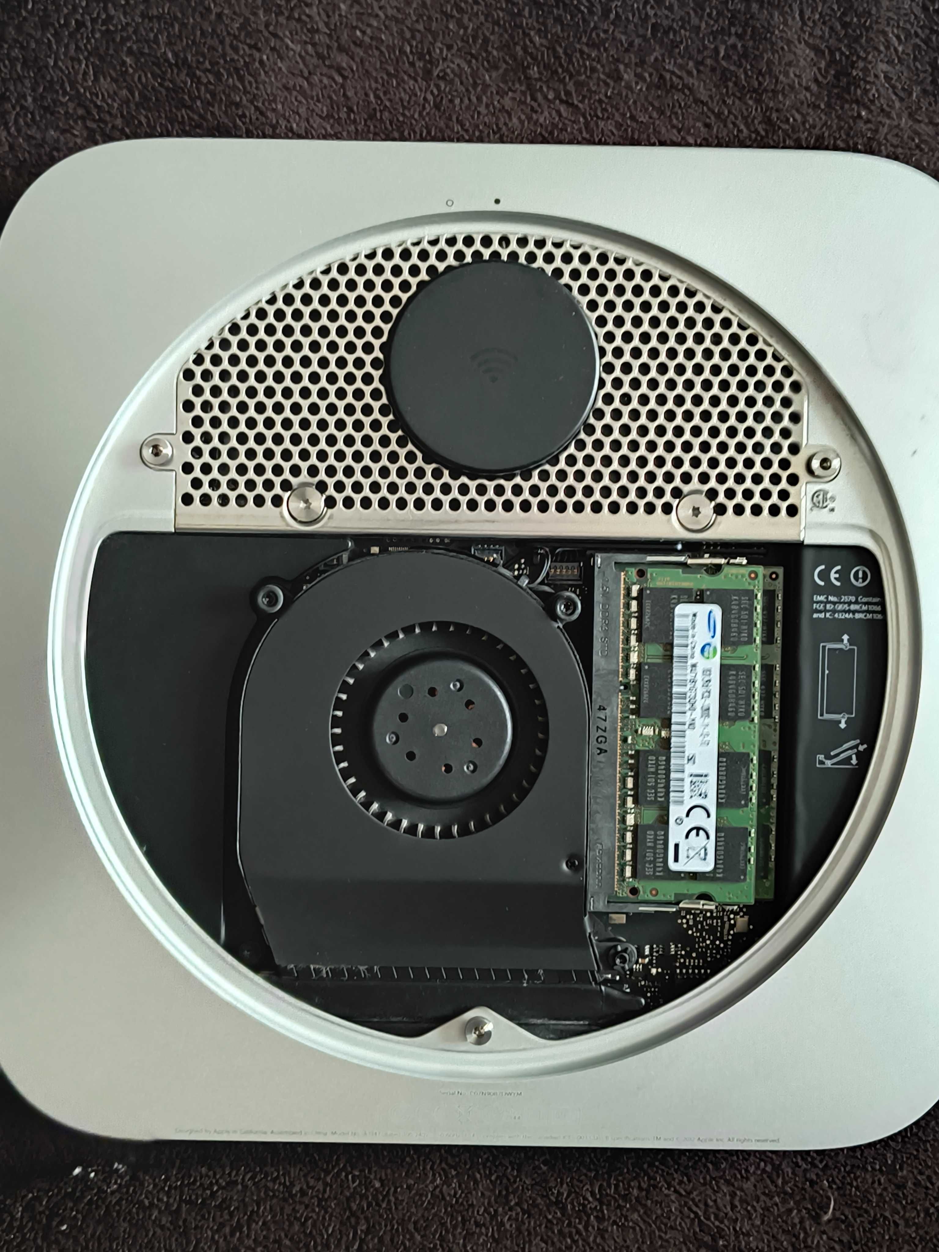 Mac mini, late 2012 używany, BDB, 16GB RAM