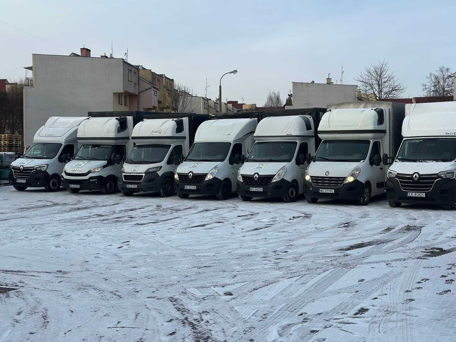 Wynajem dostawczy bus plandeka winda 8-12epal Najtaniej od ręki