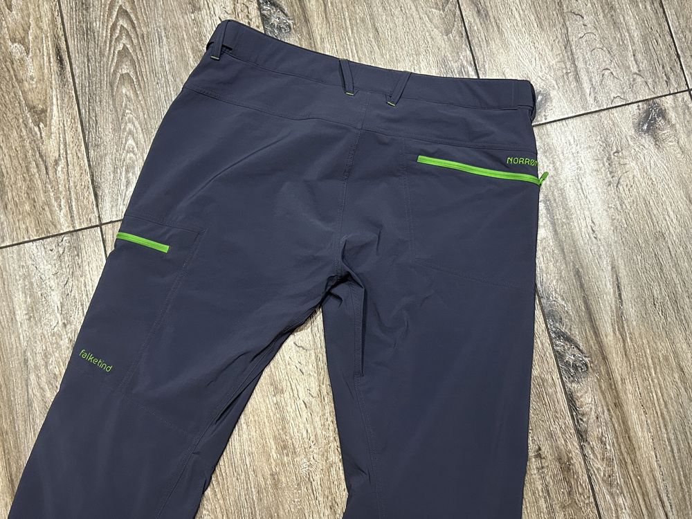 Męskie spodnie trekkingowe typu Softshell NORRONA Falketind Flex1 XXL