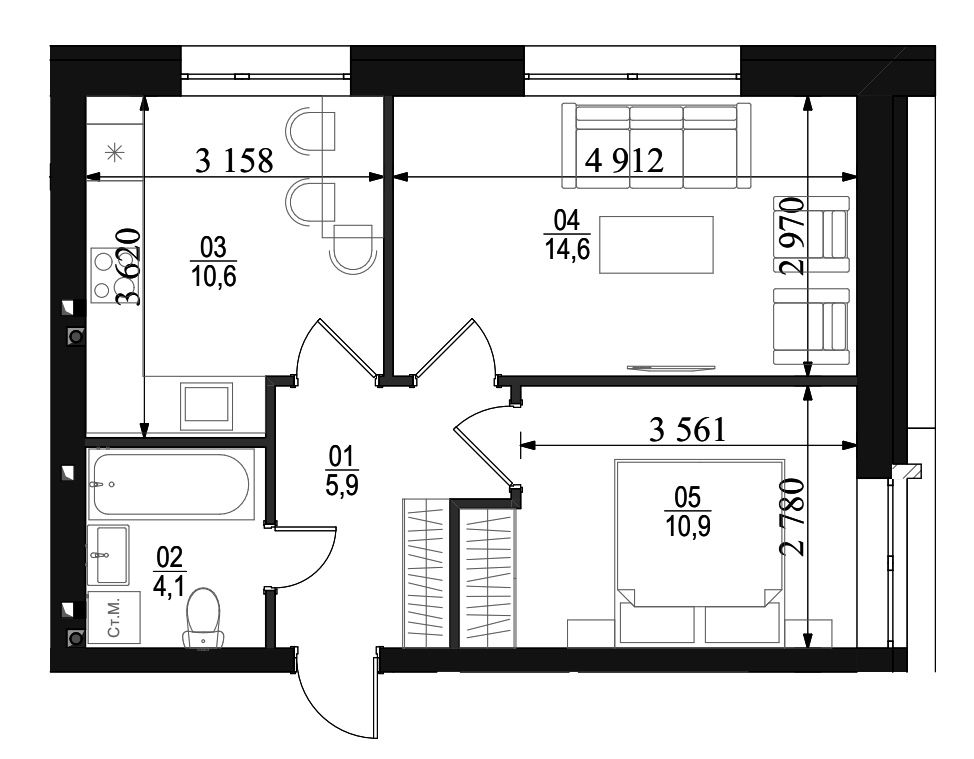 Продам 2к квартири ЖК City Lake (переуступка)