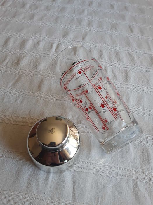 Shaker cocktail vidro (Itália) Novo