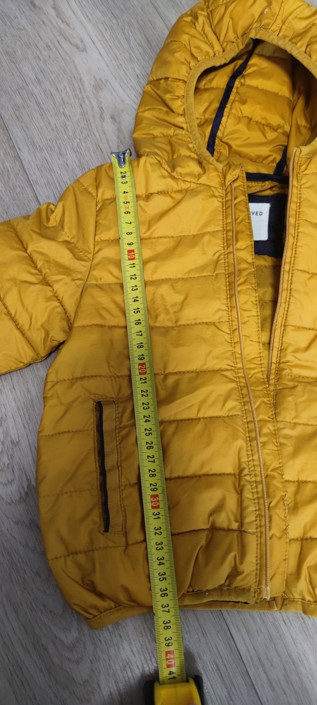 Куртка Reserved желтая 80-86р. Демисезон. Кофта в подарок
