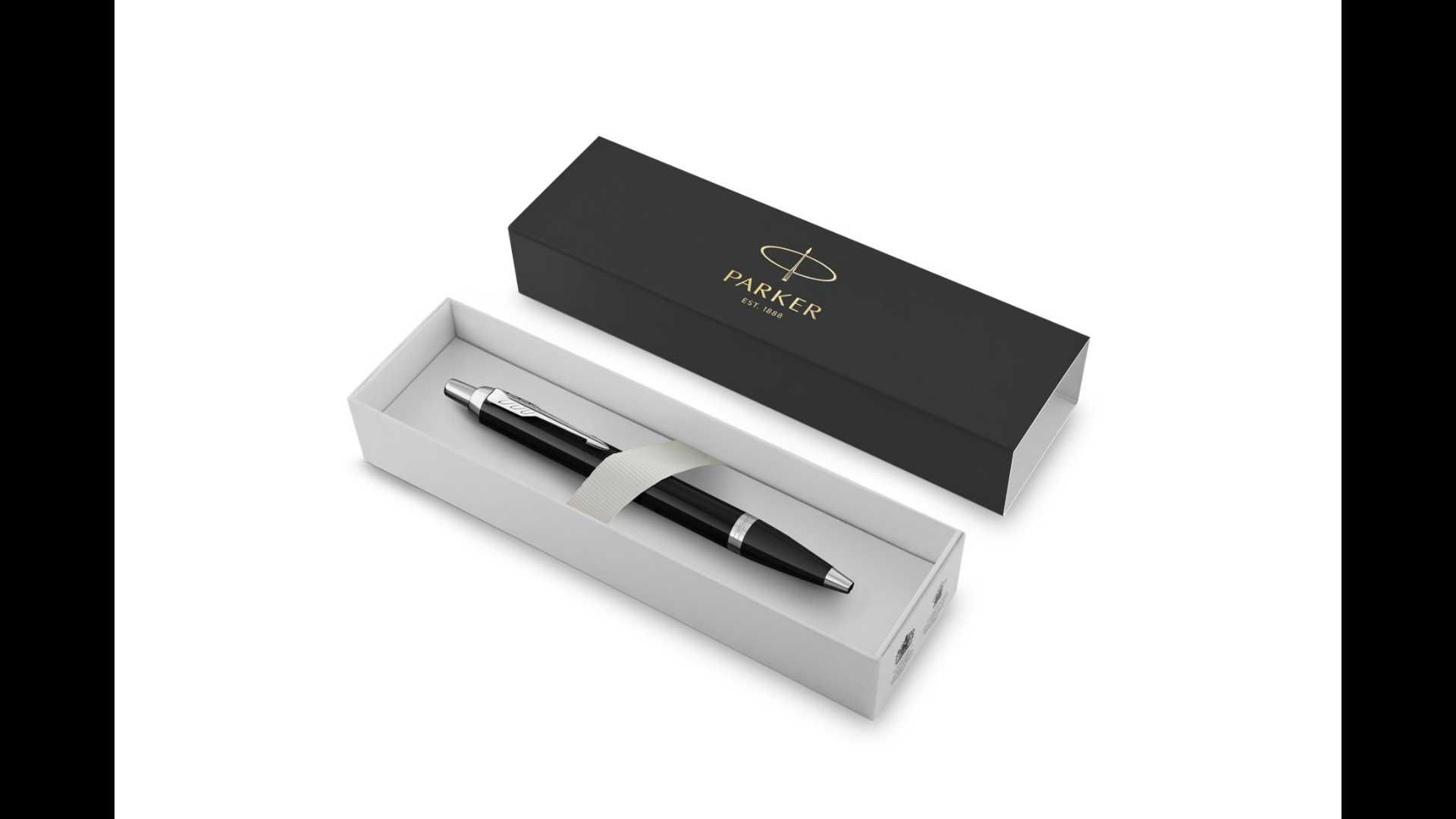 Ручка кулькова Parker IM Black CT BP 22 132 1931665