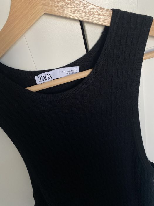 Koszulka bez rękawów Zara M