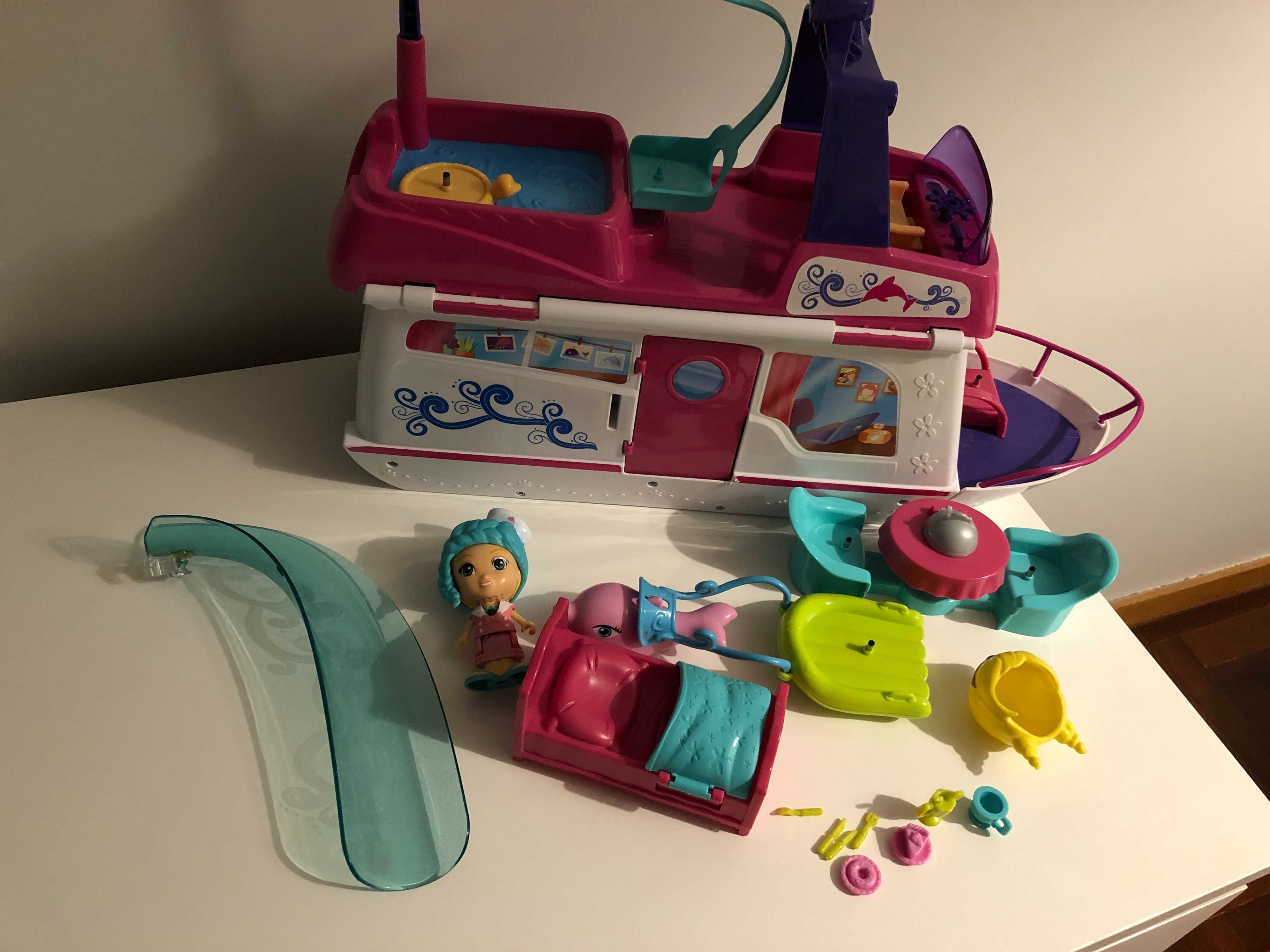 Conjunto Vtech Boneca  - Navio cruzeiro com tirolesa