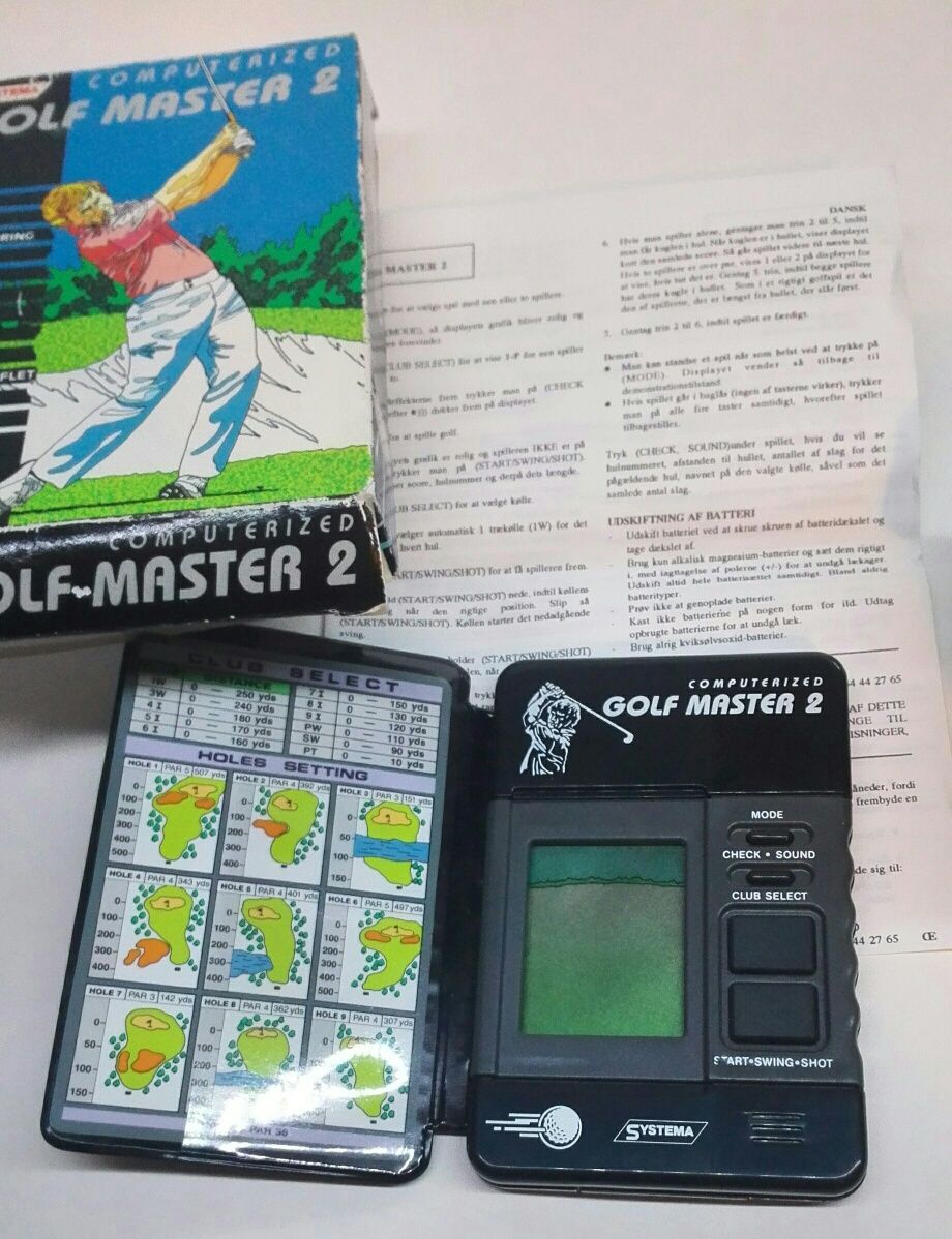 Golf Master 2 Computerized Systema mini gra elektroniczna RETRO