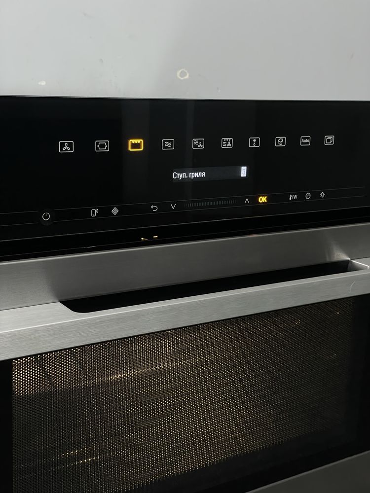 2в1 Духова шафа з Мікрохвильовкою Miele H 7140 Духовка СВЧ НВЧ ПРЕМІУМ
