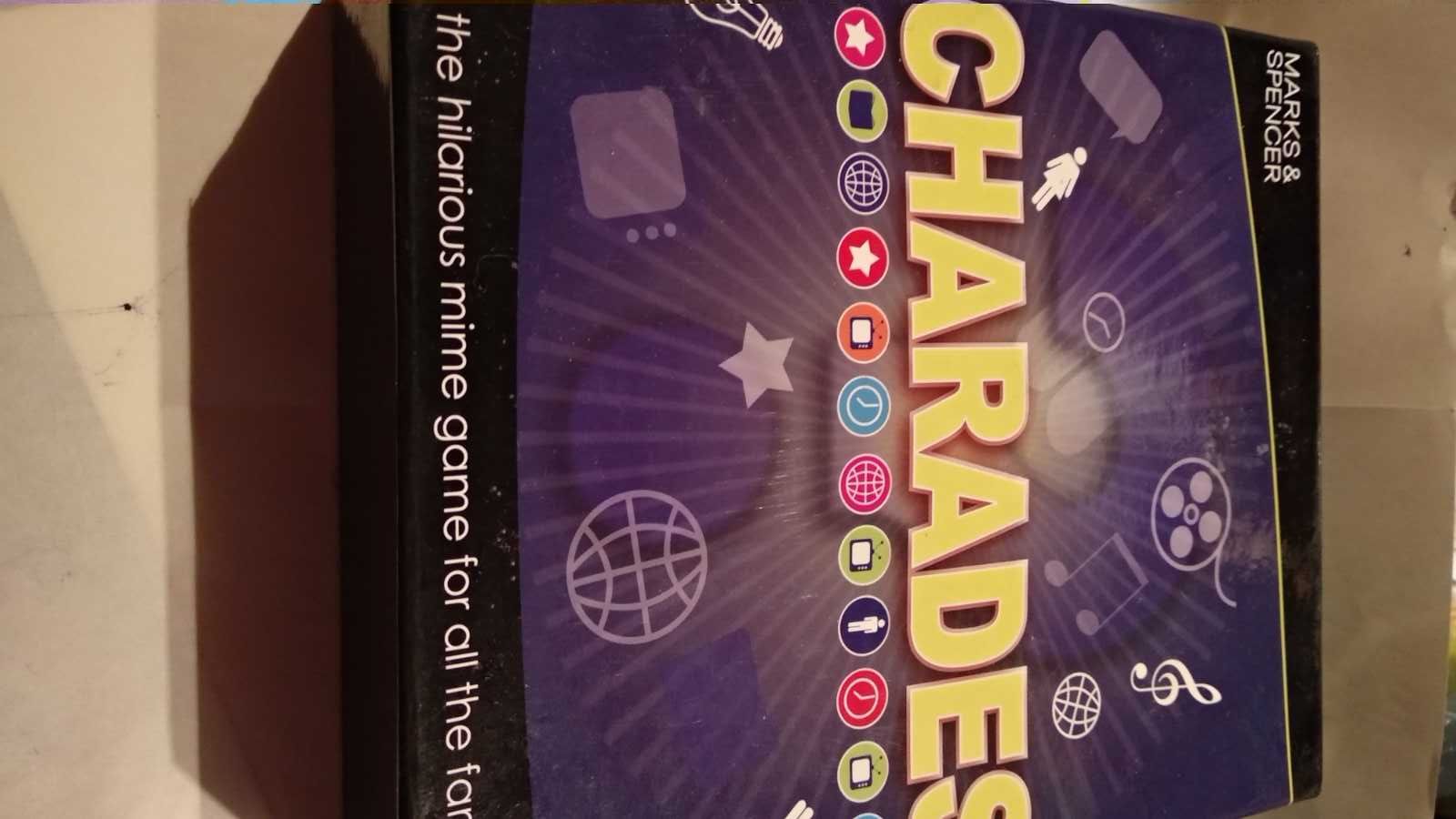 игра настольная шарады charades на английском с печочными часами