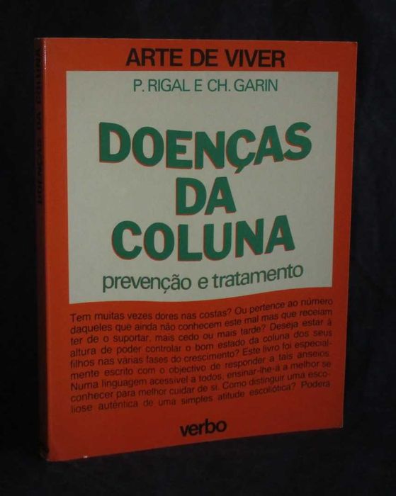 Livro Doenças da Coluna Prevenção e tratamento P. Rigal e CH. Garin