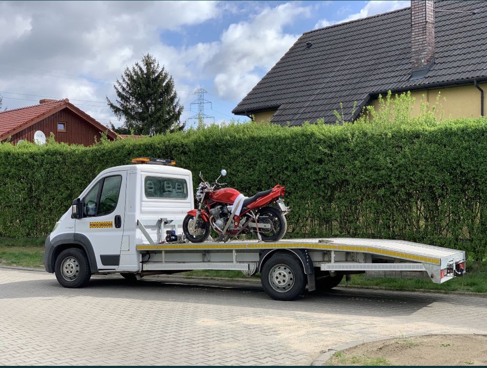 Autolaweta Pomoc Drogowa Najazd •FIAT DUCATO MAXI 3.0 180KM• Zamiana