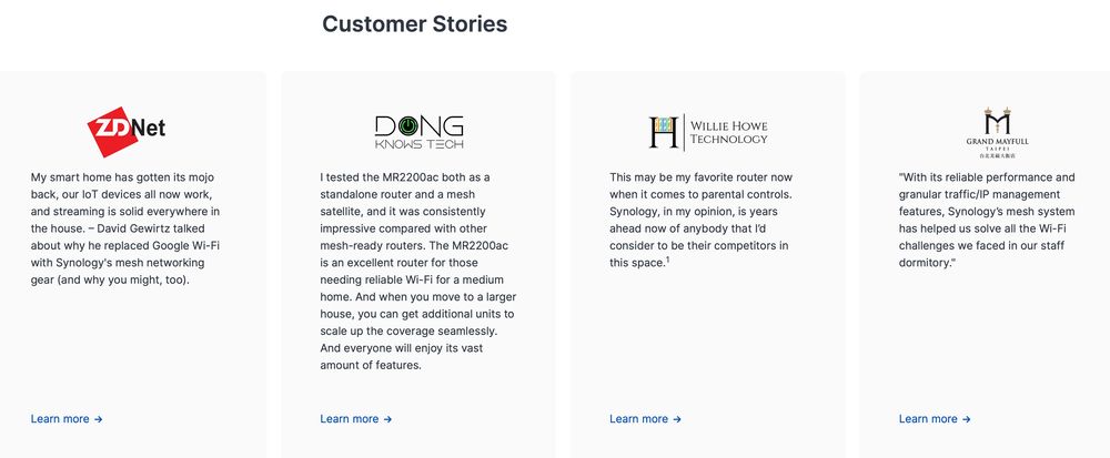 Synology router MR 2200AC