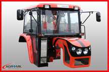 Kabina C330 maska C- 330 Naglak zestaw czerwony kabiny maska