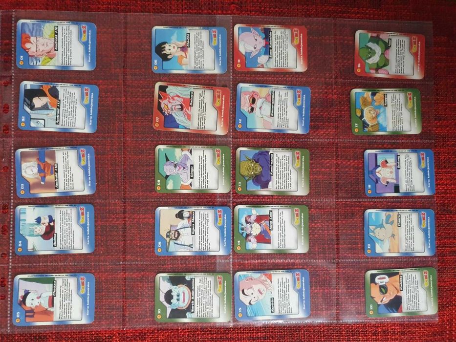 Karty Chio Dragon Ball Z - Karty Kolekcjonerskie - Seria 1