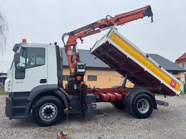 Iveco STRALIS  18.320 , HDS Atlas 165 , Kipper x3 Meller , Sprowadzony