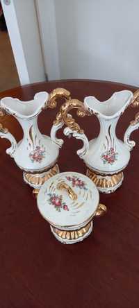 Komplet porcelany Capodimonte
