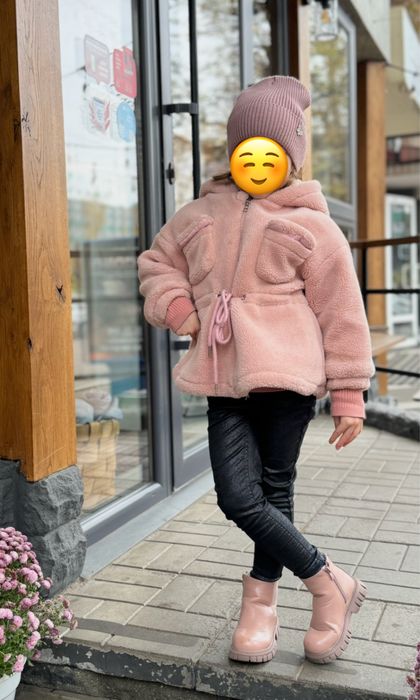 Еко шубка для дівчинки