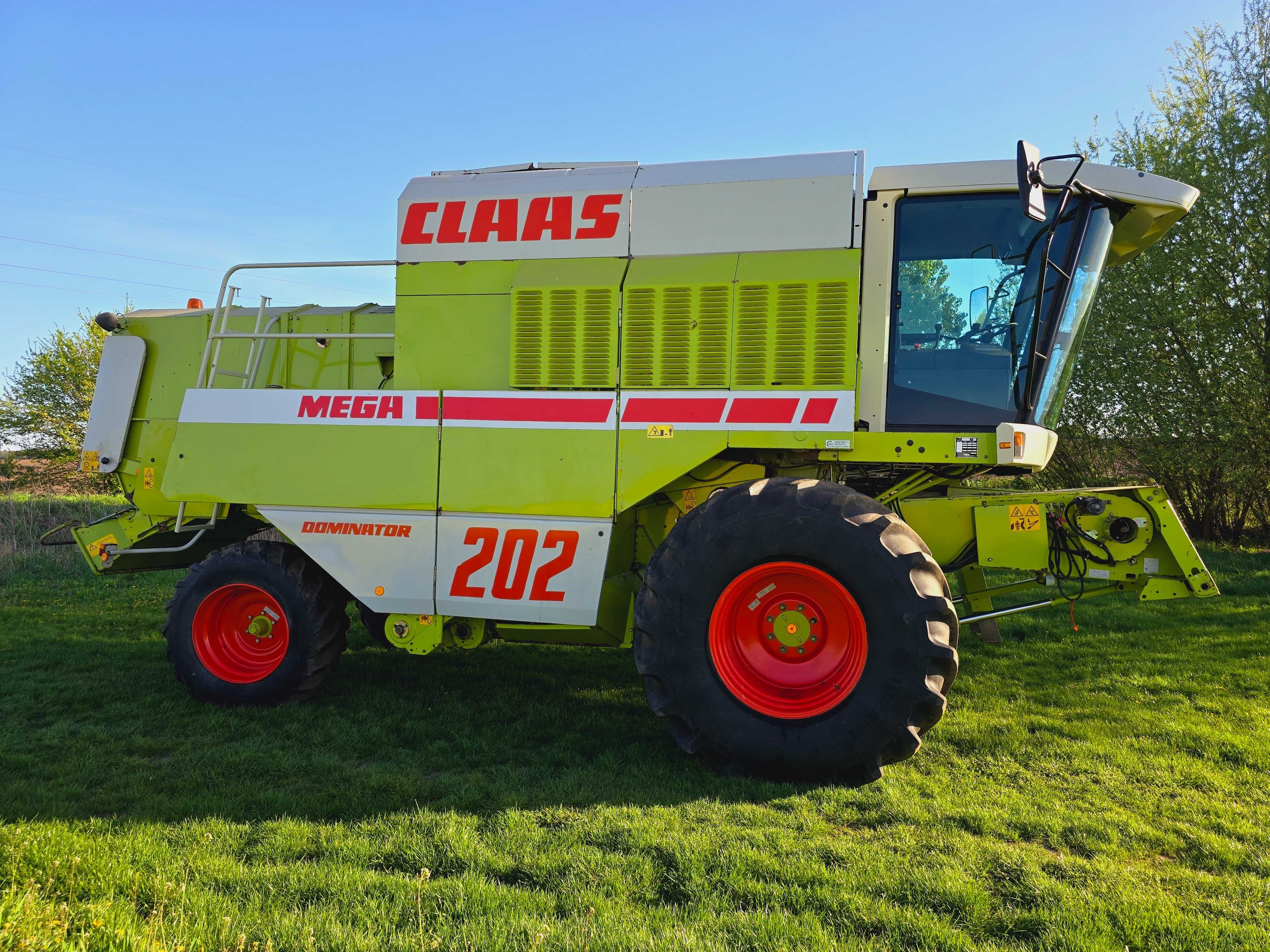 Комбайн claas mega 202