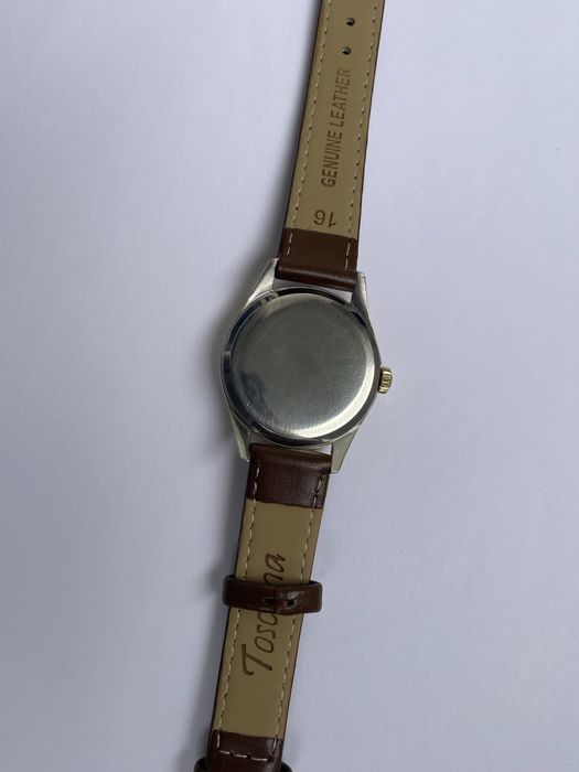 Unisex pozłacana Omega REF. 2830–8 SC. CAL. 420 z 1956 roku