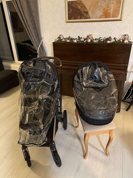 Cybex Priam 4.0 2w1 Rose Gold/Black w bdb stanie!