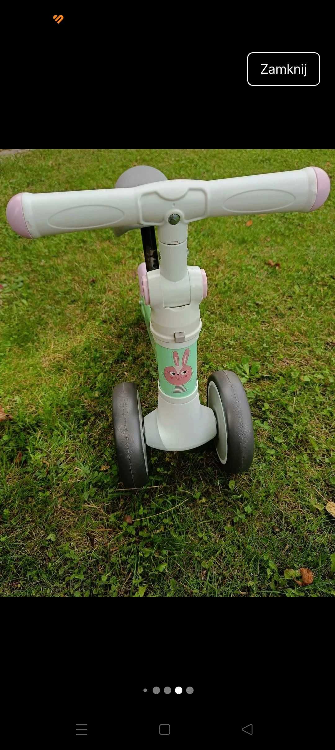 Rowerek biegacz coriboo