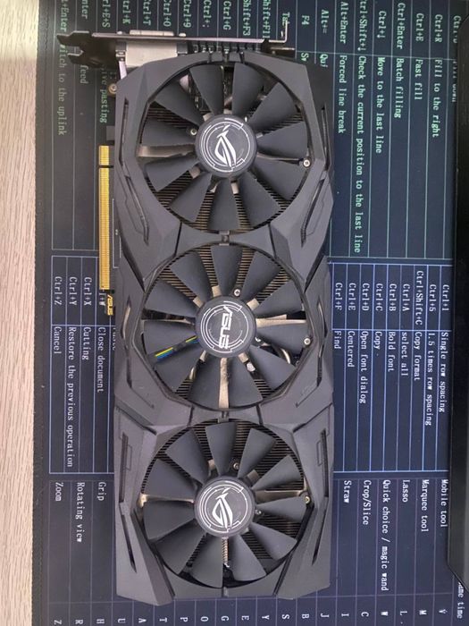 ASUS GTX 1060 6GB – sprawna, używana tylko do pracy i gier
