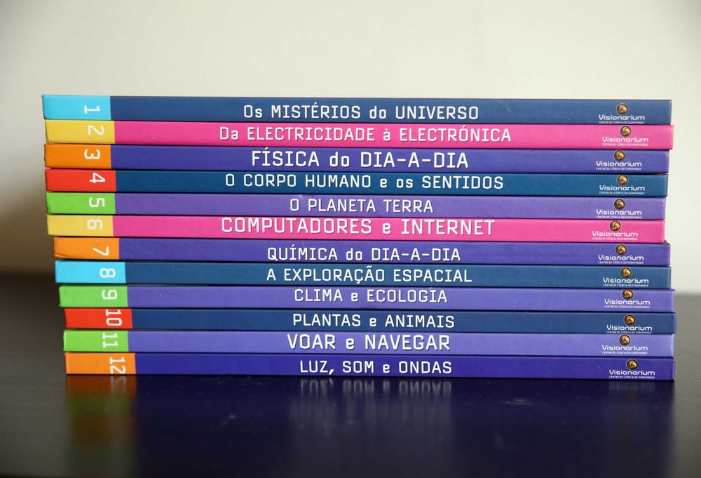 Enciclopédia Odisseia da Ciencia 12 volumes