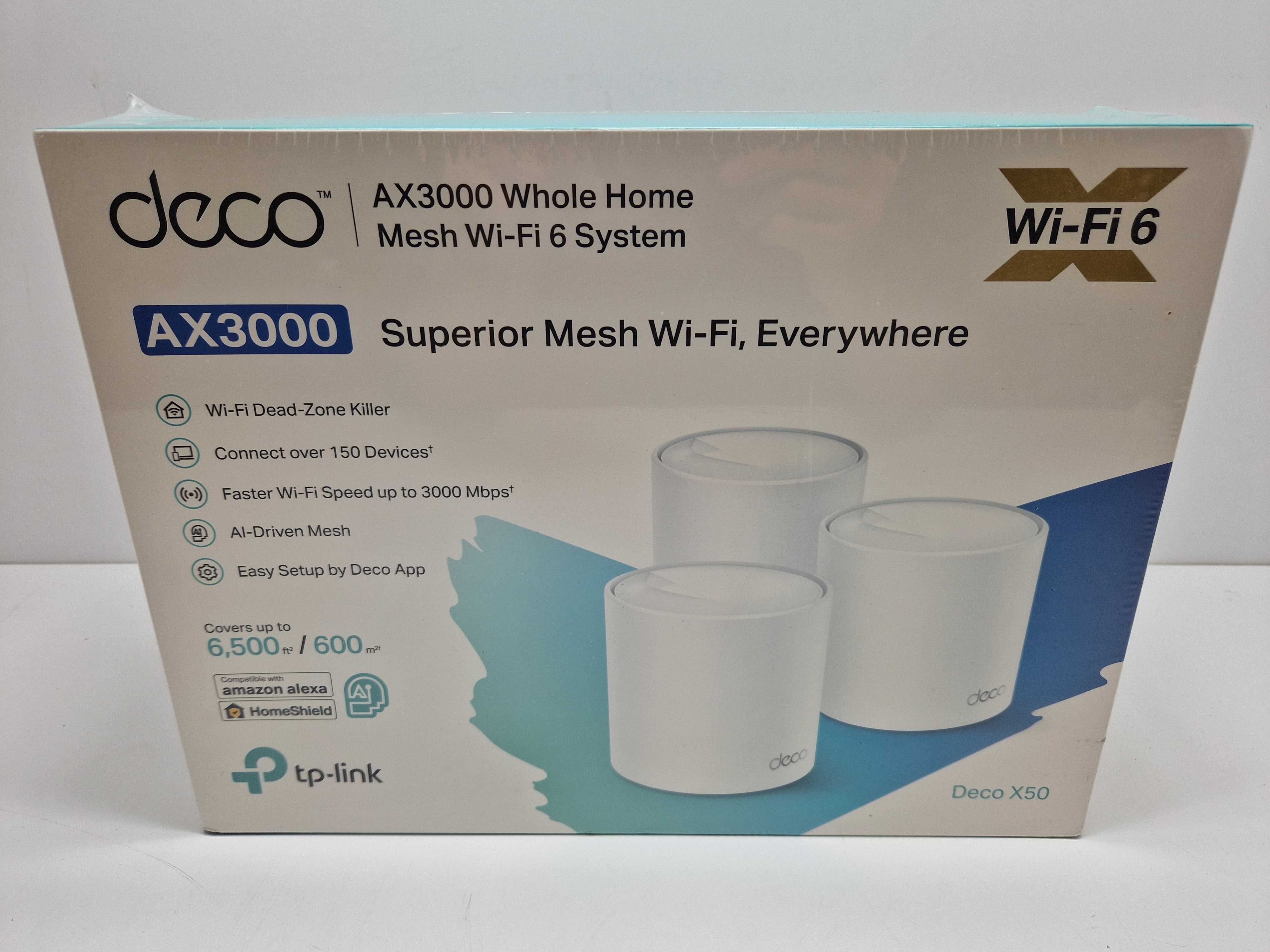 TP-Link system WiFi DECO X50(3-pack) AX3000