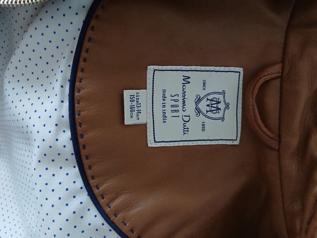 Casaco pele Massimo Dutti