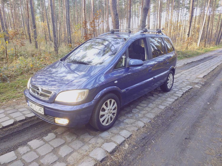 Opel Zafira 7-mio osobowy benzyna+gaz