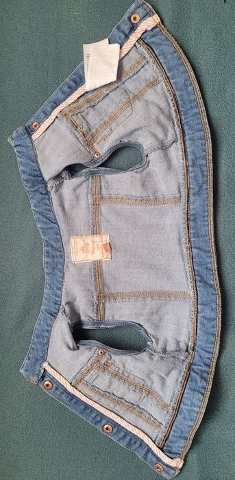 Kamizelka jeans rozmiar 86