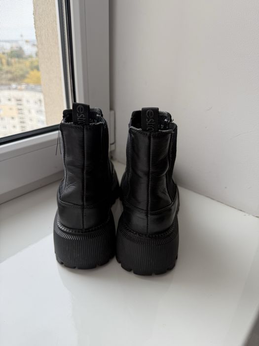 Чоботи челсі ботинки Estro шкіряні