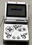Nintendo Game Boy Advance SP Tribal