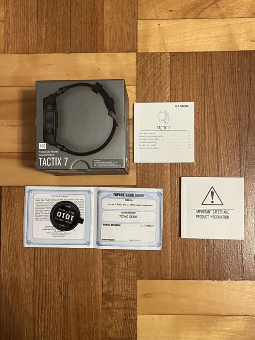Garmin tactix 7 pro solar