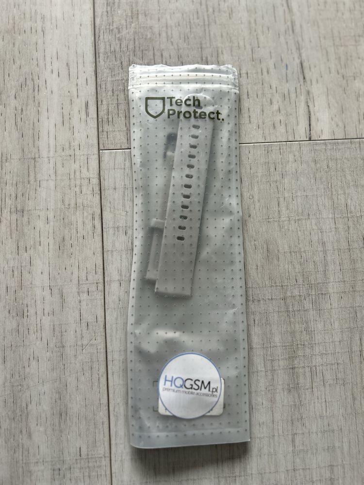 Szary pasek do zegarka Xiaomi Amazfit Bit.