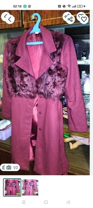 Пальто осінь р.52 б/у