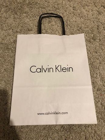 Calvin Klein opakowanie torebka papierowa prezentowa