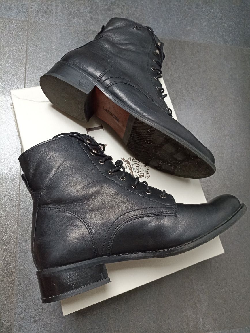 Botki damskie skórzane Lasocki 40/ 26cm