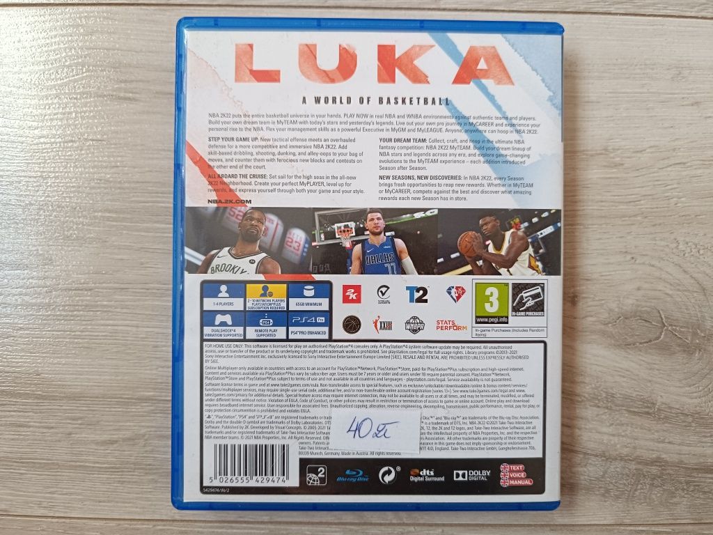 Gra PS4 - NBA2K22