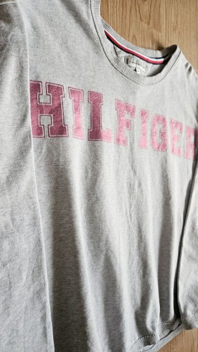 Bluza damska Tommy Hilfiger unikat oversize dresowa sportowa XS S M