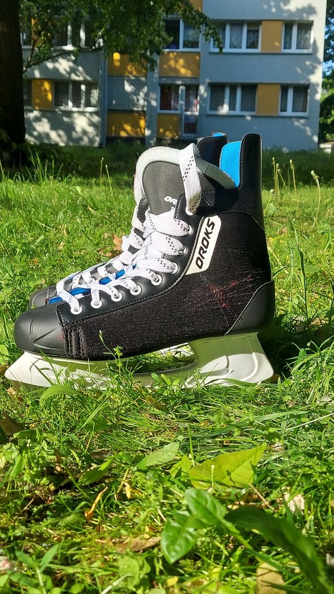 Łyżwy hokejowe decathlon Oroks IH 100 SR rozmiar 43 hockey skate