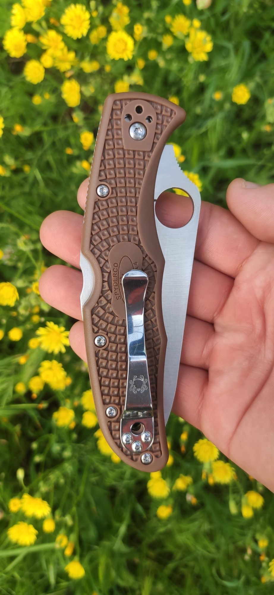 SPYDERCO ENDURA 4 C10 отличный нож на каждый день ,легенда edc