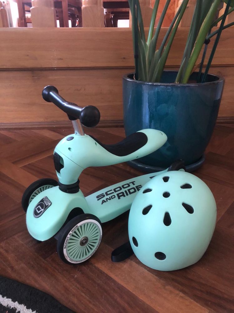 Scoot and Ride 2w1 Highwaykick plus kask