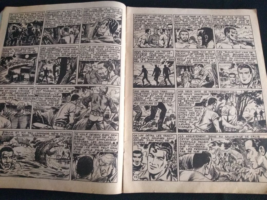 Komiks Ardan Operacja Goliat 1956 No. 50