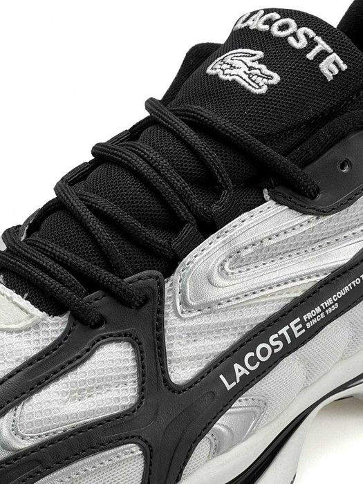 Кросівки Lacoste L003 2K24 PRM White Black Silver premium i89